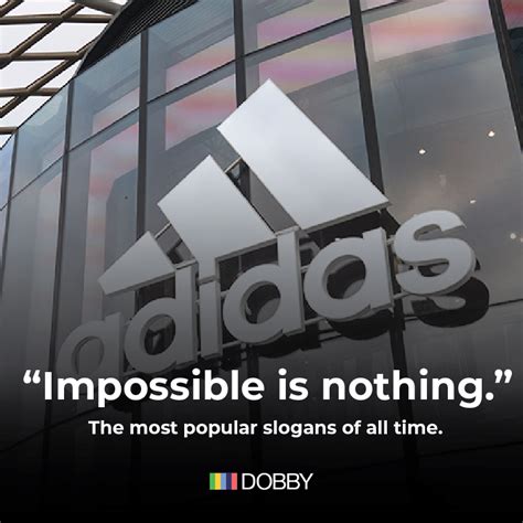 adidas slogans over the years